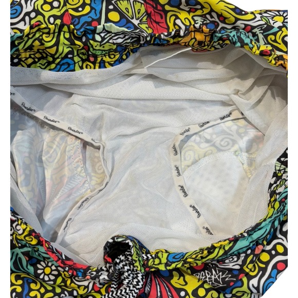 Boardies Bebar Graffiti Art Printed Swim Trunks‎ Havana Club Men Size Small - Picture 9 of 9